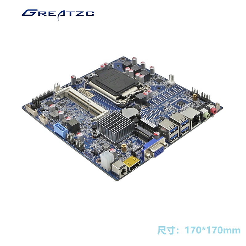Mini ITX一體機香蕉直播APP安装 迷你PC香蕉直播APP安装 INTEL H310芯片組 支持9、8、7、6代CPU